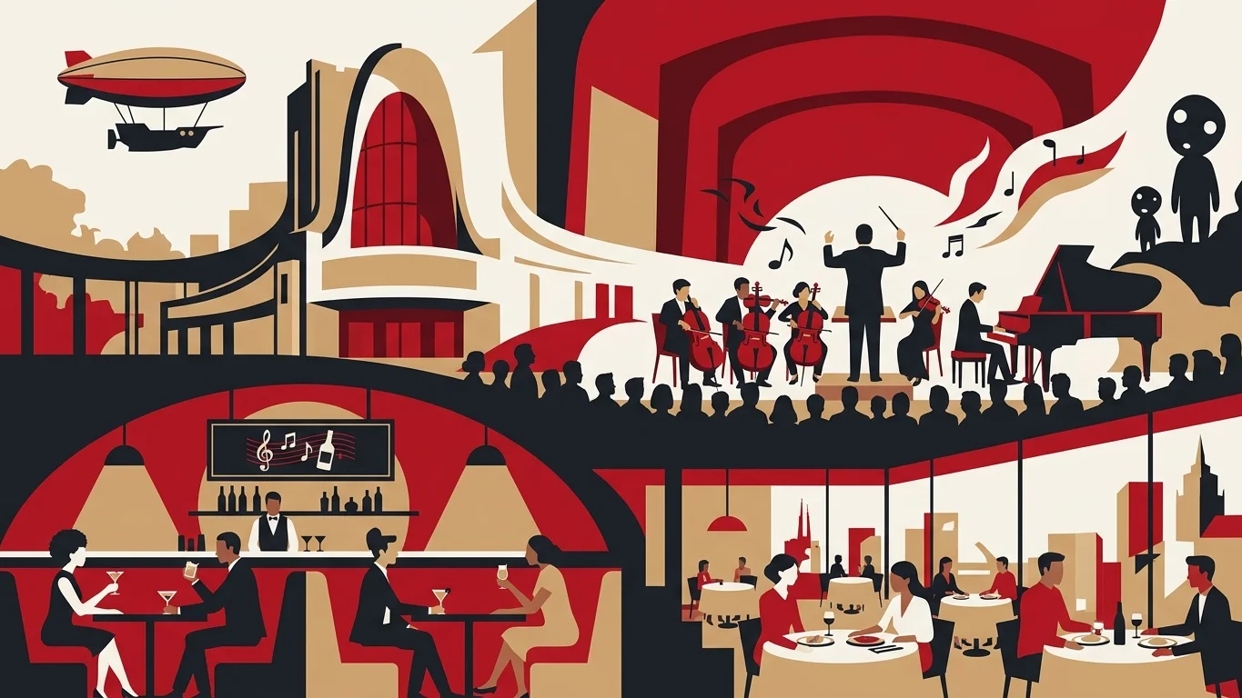 An Evening of Nostalgia and Art Deco: The Ghibli Concert Route