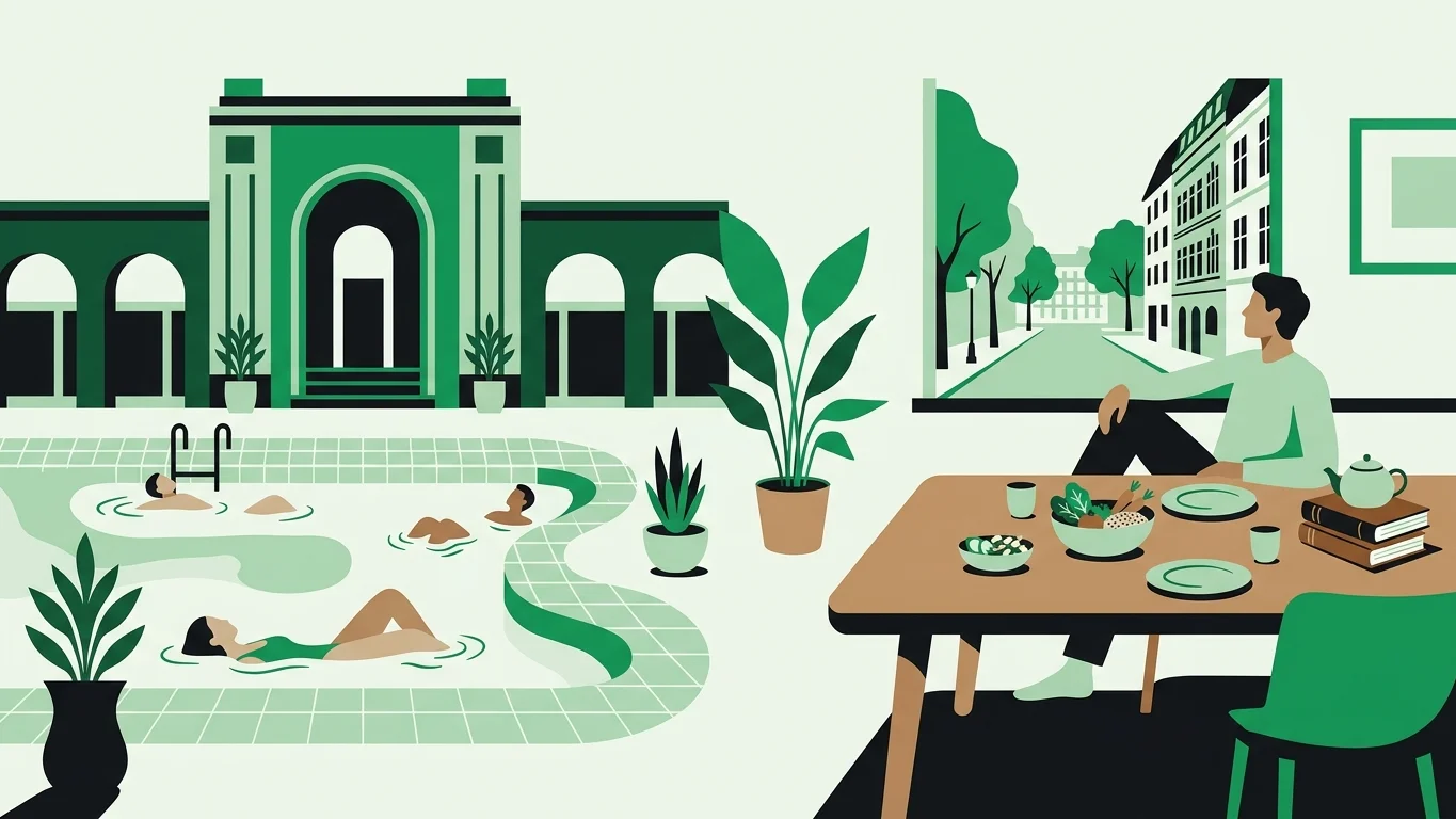The Vienna Reset: A Slow-Paced Day of Art Deco Swims and Plant-Based Plates