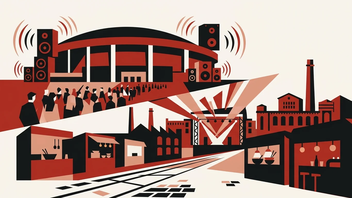 Industrial Beats & Late-Night Eats: The Ultimate Łódź Concert Night
