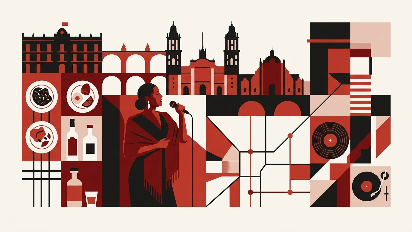 Fado and Ferment: An Elegant Night Out in Mexico City's Historic Center