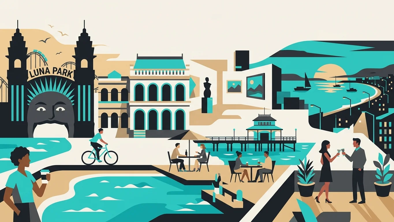 1 Day in St Kilda: Art, Seafood, and Seaside Soul