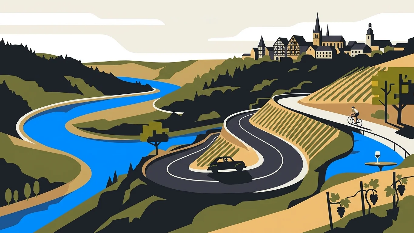 Hairpins and Riesling: The Ultimate Mosel-Saar Loop