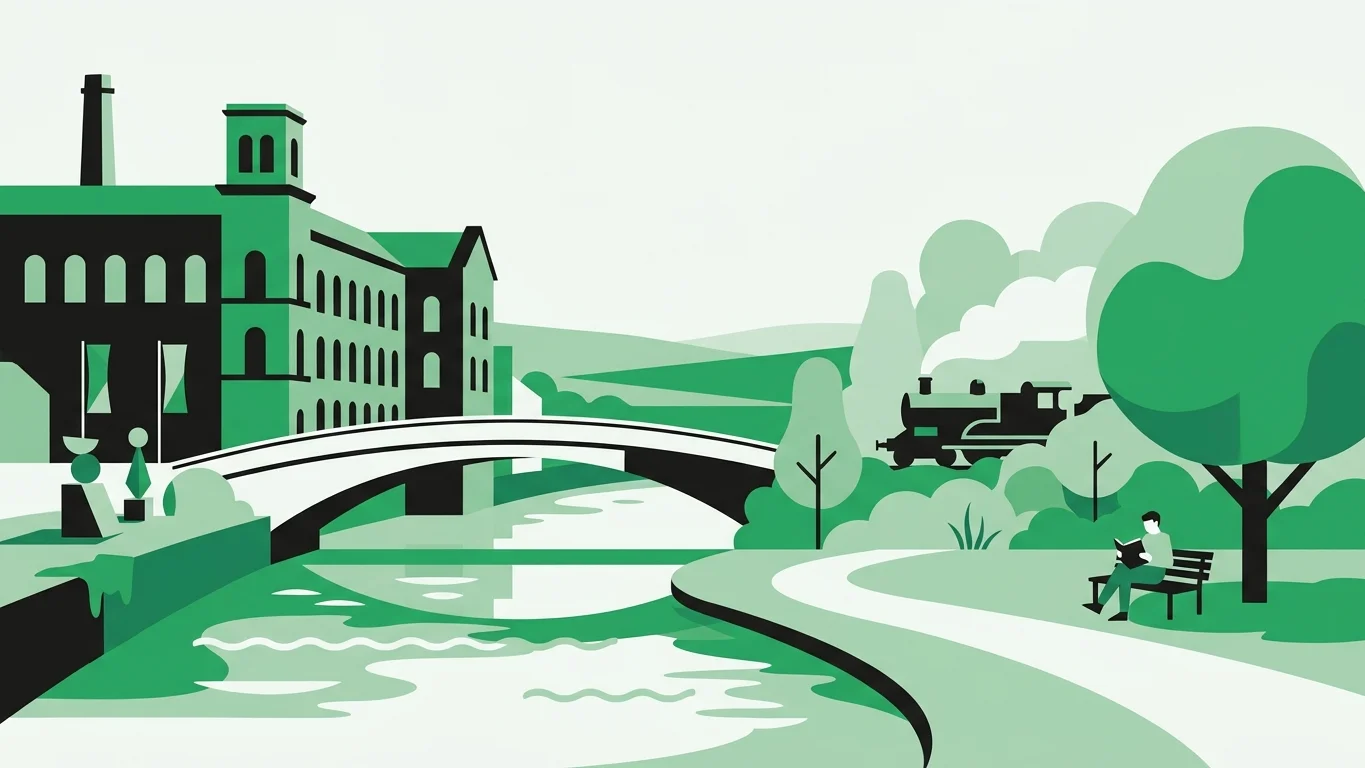 A Quiet Day in the Aire Valley