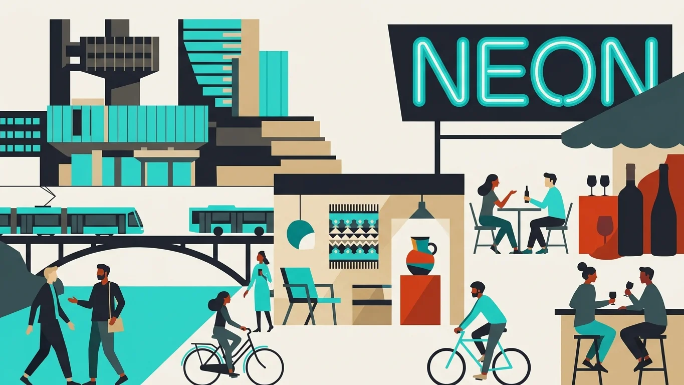 One Day in Warsaw: Neon, Natural Wine, and New Polish Design