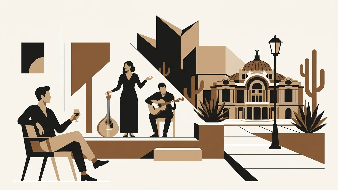 Melancholy & Modernism: A Design-Led Fado Night in Mexico City